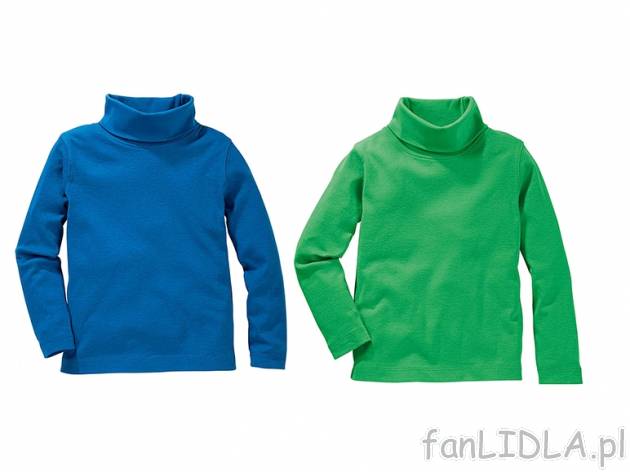 Golfy dziecięce 2 szt. Lupilu, cena 22,99 PLN za 2 szt. 
- materiał: 100% bawełna ...