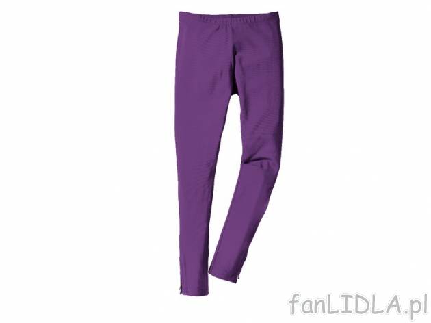 Dziewczęce legginsy termiczne Pepperts, cena 22,99 PLN za 1 para 
- 3 kolory do ...