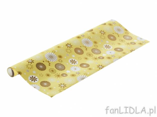 Papier prezentowy Melinera, cena 3,99 PLN za 1 opak. 
-  500 x 70 cm
-  różne rodzaje