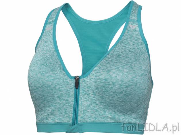 Biustonosz sportowy idealny na jogging, jogę czy rower, cena 27,99 PLN 
- rozmiary: ...