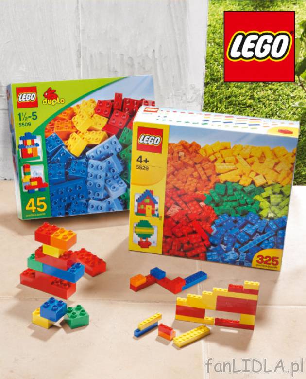 Klocki LEGO cena 44,99PLN
- do wyboru zestaw:
- 325 klocków dla dzieci w wieku ...