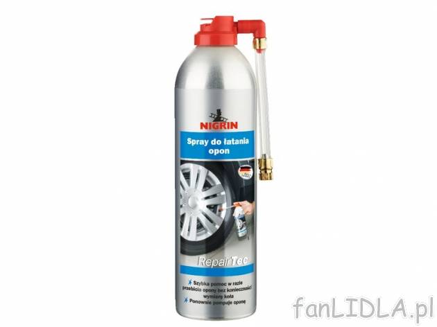 Koło zapasowe w sprayu , cena 19,99 PLN za 1 opak. 
- 1 opak. - 500 ml 
- 1 l - ...