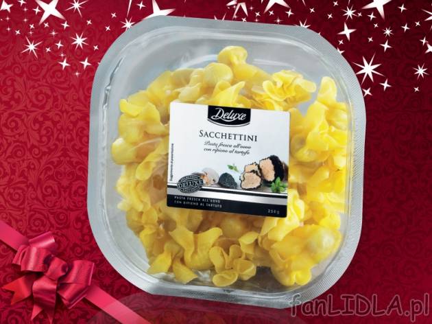Tortelloni lub Sacchettini , cena 0,00 PLN za 
- Małe pierożki wypełnione nadzieniem ...