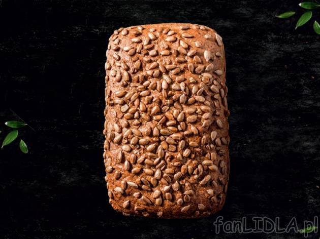 Chleb słonecznikowy , cena 2,95 PLN za 500g/1 szt., 1kg=5,90 PLN.