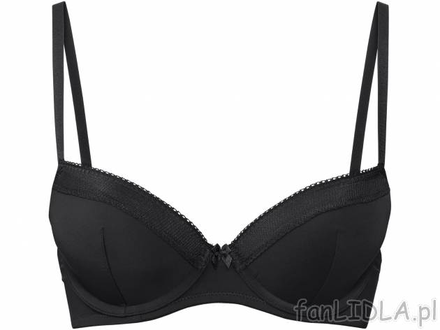Biustonosz , cena 17,99 PLN 
- rozmiary: 75B, 80B, 85B, 85C
- wykończenie z elegancką ...