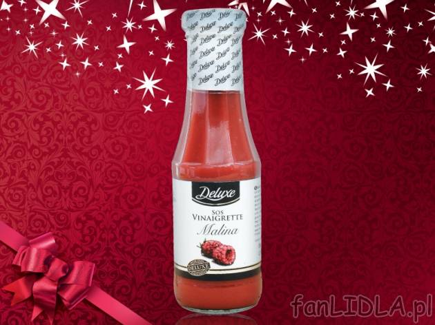 Sosy winegret , cena 7,99 PLN za 300 ml, 1L=26,63 PLN. 
- Pyszne, kremowe sosy ...