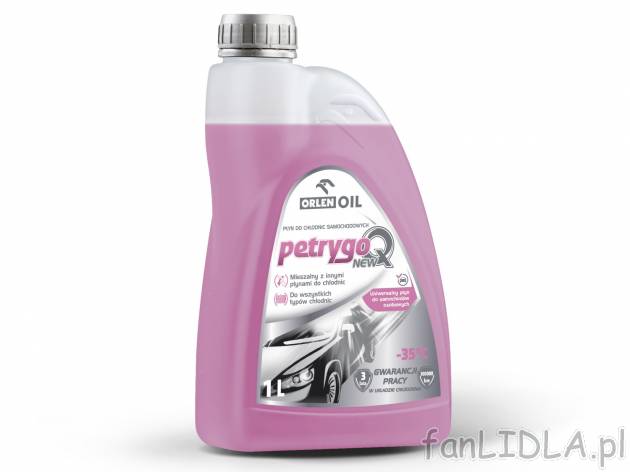 ORLEN OIL Petrygo - płyn do chłodnic , cena 7,99 PLN 
Oferta ważna do wyczerpania ...