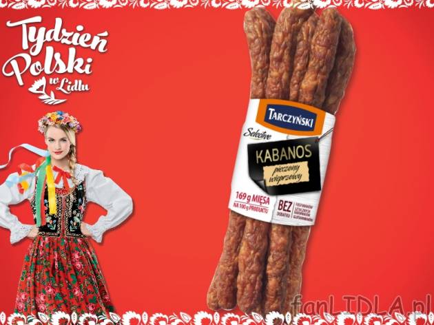 Tarczyński Kabanosy pieczone , cena 5,55 PLN za 175 g/ 1 opak., 100g=3,17 PLN.