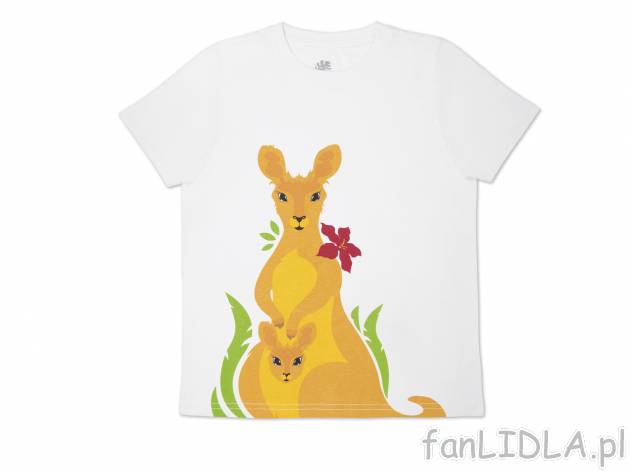T-shirt dziecięcy , cena 12,99 PLN 
- 100% bawełny
- rozmiary 86-116 
- w rozmiarach ...