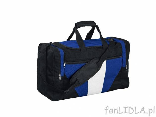 Torba sportowo-podróżna , cena 34,99 PLN za 1 szt. 
- wymiary: ok. 56 x 32 x ...