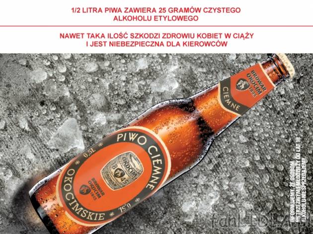 Okocim Ciemne , cena 2,99 PLN za 500ml/1 but., 1L=5,98 PLN.