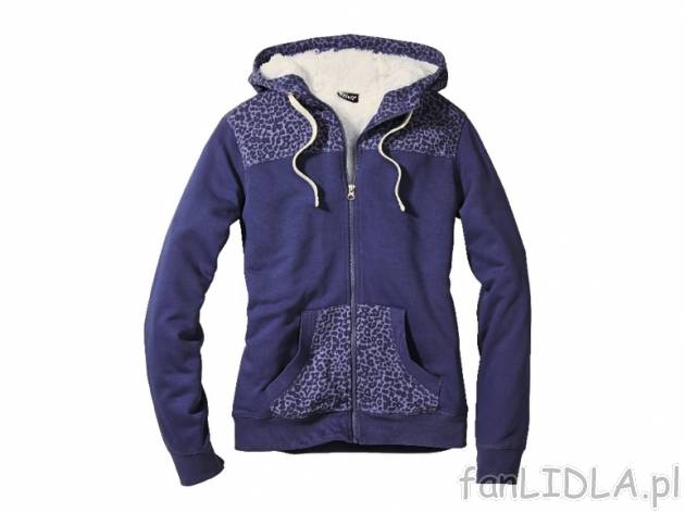 Ocieplana bluza sweat , cena 59,90 PLN za 1 szt. 
damska: 
- 3 wzory do wyboru ...