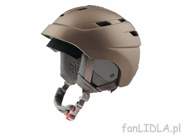 Kask , cena 99,00 PLN za 1 szt. 
- przetestowany wg DIN EN 1077/KLasa B 
- suwaki ...