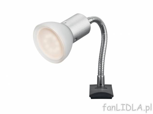 Lampka LED z klipsem , cena 24,99 PLN 
- przwódzasilający o dł. 2 m
- żarówka ...