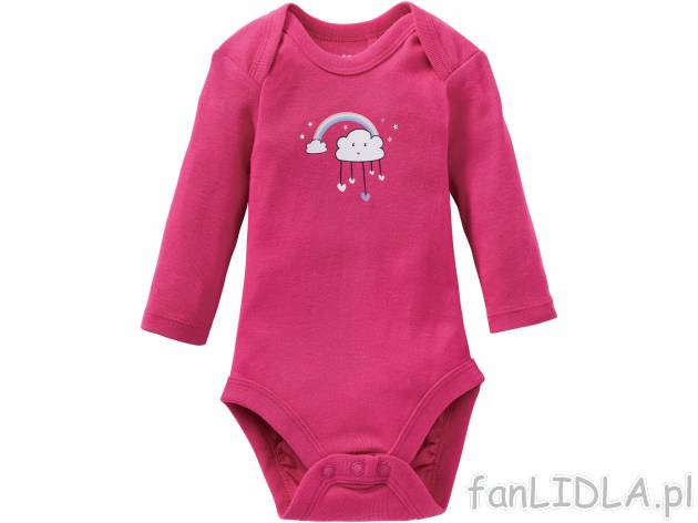 Body z bawełny z długim rękawem, cena 5,99 PLN 
- 100% bawełny 
- rozmiary: ...