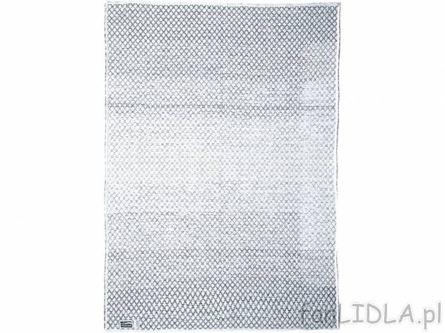 Tkany dywan 150 x 200 cm , cena 74,90 PLN 
- 100% bawełny
- z dekoracyjnym, żakardowym ...