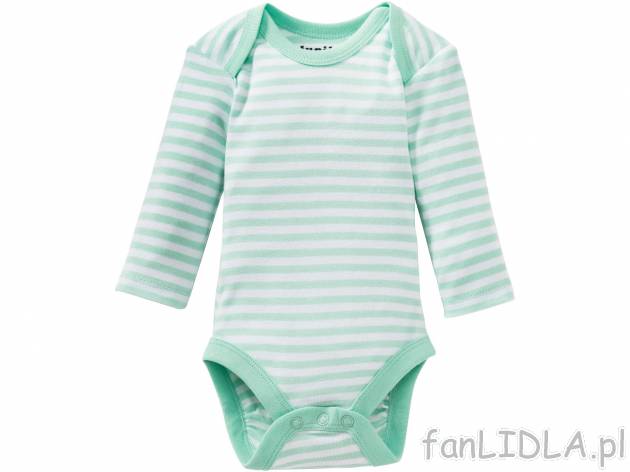 Body z bawełny , cena 5,99 PLN 
- 100% bawełny 
- rozmiary: 50-92
- z  zakładkami ...