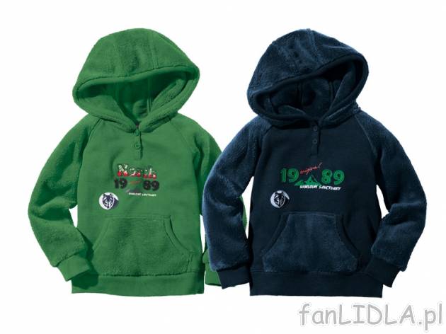 Bluza Lupilu, cena 25,00 PLN za 1 szt. 
- częściowo z polarem teddy
- z guzikami ...