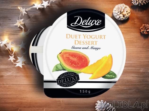 Deser jogurtowy , cena 1,69 PLN za 150 g/ opak., 100g=1,13 PLN.