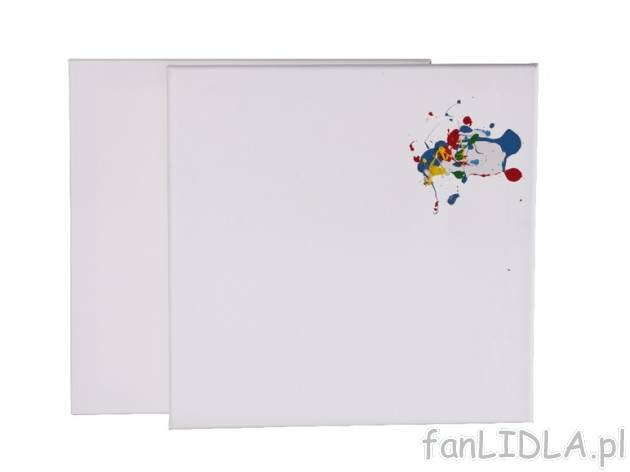 Podobrazie płócienne , cena 19,99 PLN za 1 opak. 
- 100% bawełna Canvas (380 ...