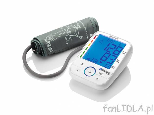 Ciśnieniomierz naramienny z Bluetooth &#174; SMART - HIT cenowy Sanitas, cena ...