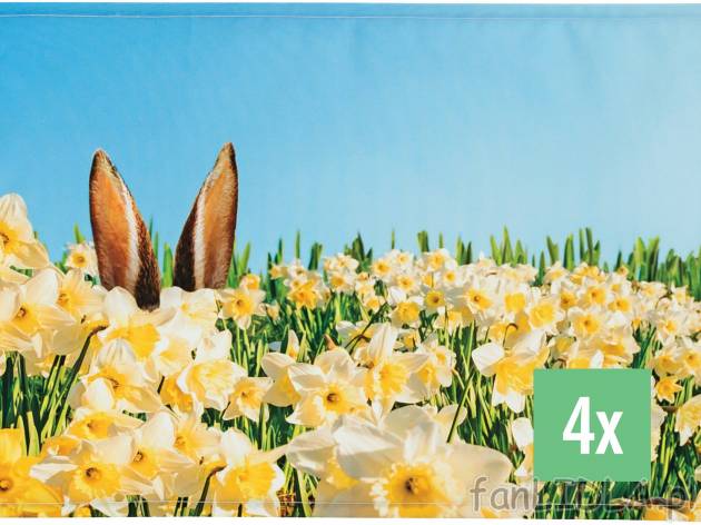 Podkładki na stół, 4 szt. , cena 24,99 PLN  
-  ok. 33 x 48 cm