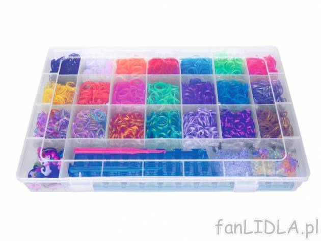 Twist-Loops - zestaw do robienia bransoletek , cena 29,99 PLN za 1 opak. 
- z ramą ...