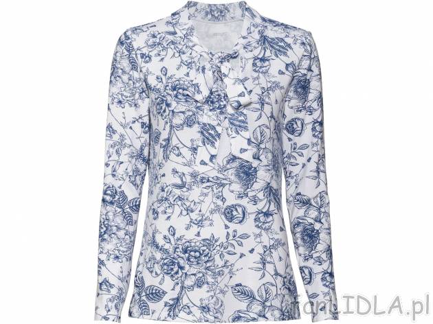 Bluzka , cena 33,00 PLN. Bluzka damska w kwiecisty wzór. 
- 95% wiskozy (LENZING™ ...