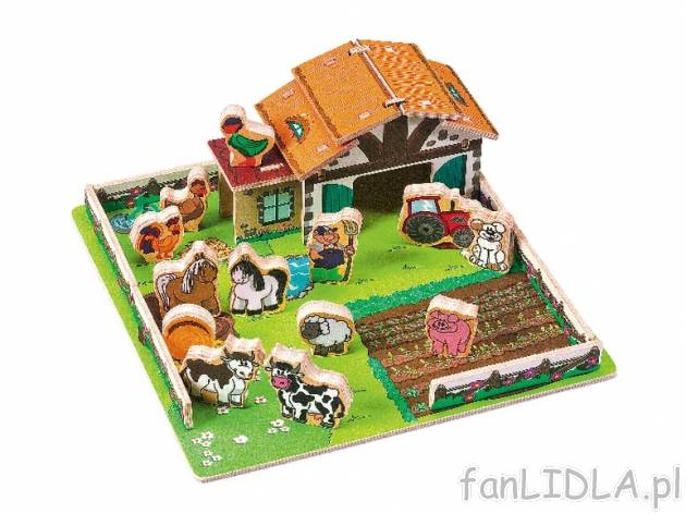 Puzzle 3D , cena 29,99 PLN za 1 opak. 
- 3 lata gwarancji 
- wspierają kreatywność ...