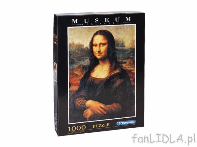 Puzzle 1000 części , cena 15,99 PLN za 1 opak. 
- 9 wzorów do wyboru 
- wybrane ...