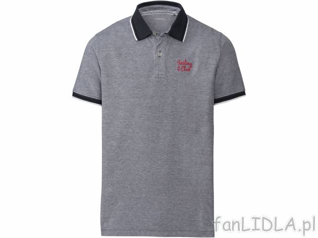 Koszulka polo , cena 29,99 PLN. Szara koszulka dla niego, idealna na wiosenny czas. ...