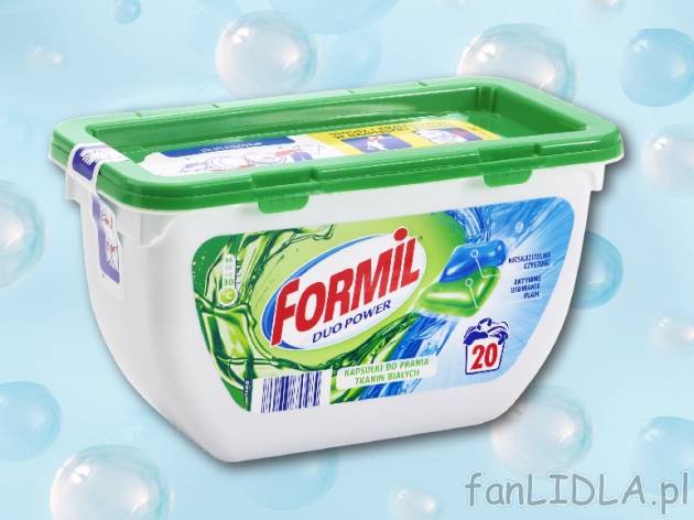 FORMIL Kapsułiki do prania , cena 12,00 PLN za 20 kapsułek/ 1 opak. 
- do wyboru: ...