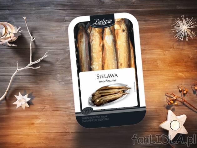 Sielawa wędzona , cena 9,99 PLN za 300g/1 opak., 1kg=33,30 PLN.