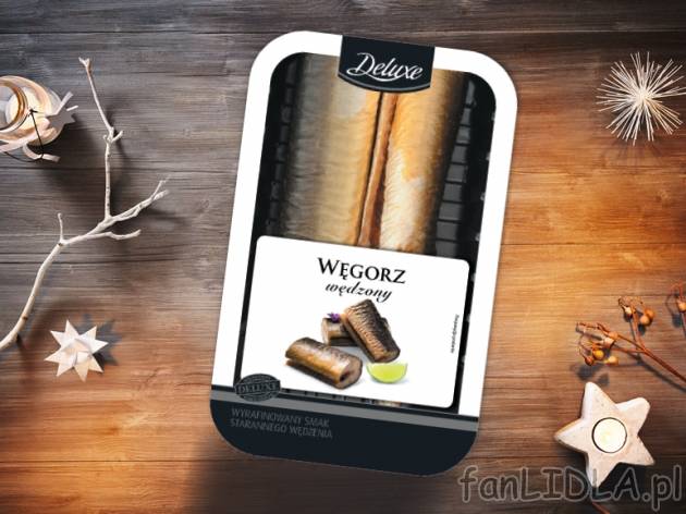 Węgorz wędzony , cena 9,90 PLN za 100 g/1 opak.