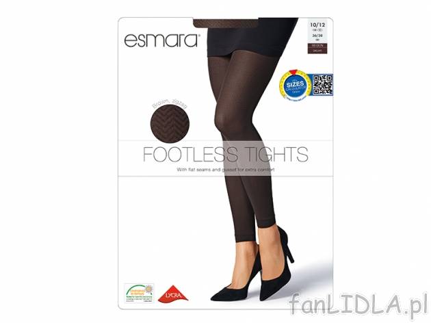 Rajstopy lub legginsy 60 DEN Esmara, cena 12,99 PLN za 1 para 
- rozmiary: S-L 
- ...