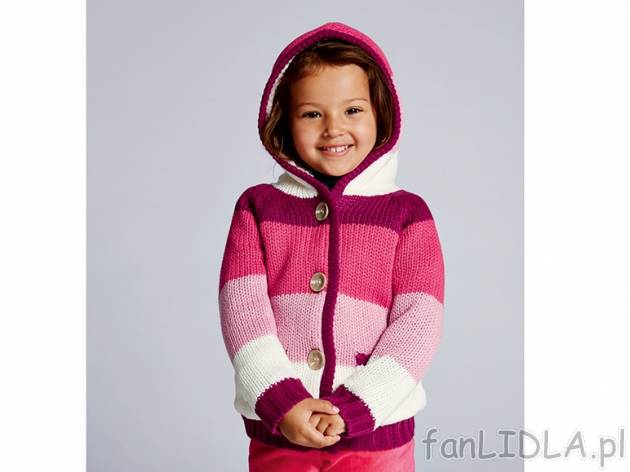 Ocieplany sweter Lupilu, cena 39,99 PLN za 1 szt. 
- wyściełany wyjątkowo puszystym ...
