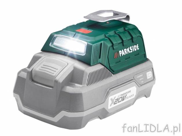 Złączka (adapter) do akumulatora z USB , cena 29,99 PLN 
- 2 porty USB
- podłączane ...