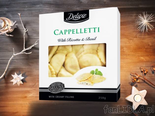 Pierożki z farszem , cena 5,99 PLN za 250 g/1 opak., 100g=2,40 PLN.