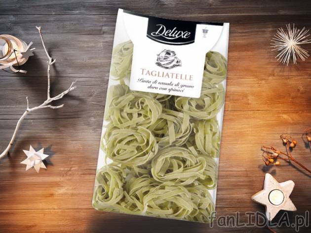 Makaron tagliatelle , cena 4,99 PLN za 500g/1 opak., 1kg=9,98 PLN.