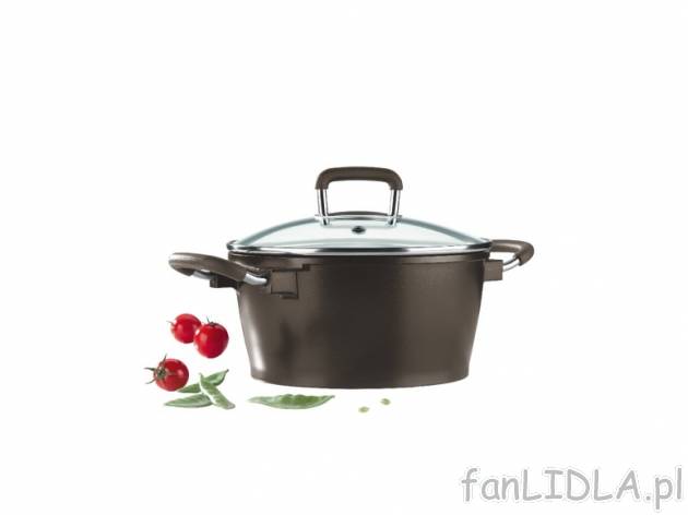 Garnek indukcyjny z odlewu aluminiowego śred. 20 cm Ernesto, cena 69,90 PLN za ...
