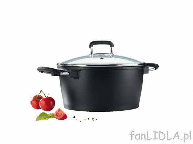 Garnek indukcyjny z odlewu aluminiowego śred. 24 cm Ernesto, cena 89,90 PLN za ...