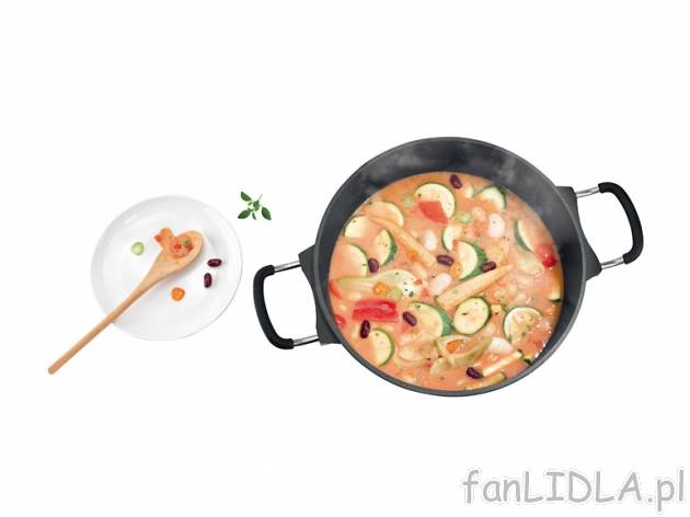 Garnek indukcyjny z odlewu aluminiowego śred. 28 cm Ernesto, cena 99,00 PLN za ...