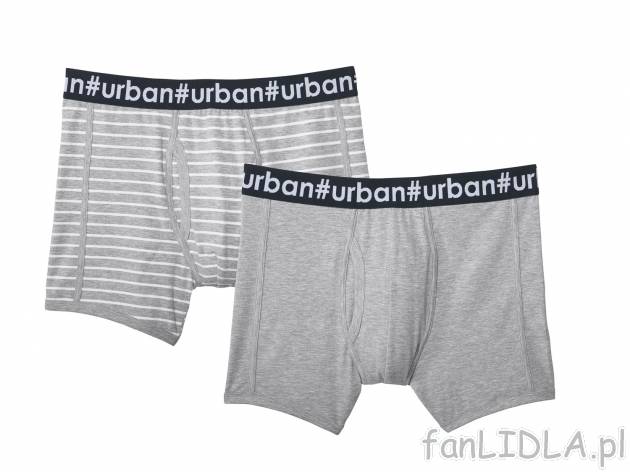 Bokserki, 2 pary , cena 19,99 PLN za 1 opak. 
-  rozmiary: L-3XL