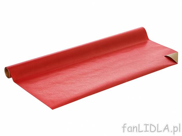 Dwustronny papier prezentowy Melinera, cena 7,99 PLN za 1 szt. 
- 3 kolory 
- wymiary: ...