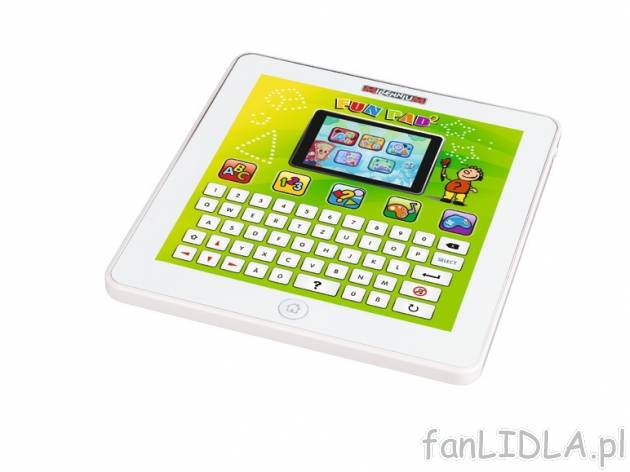 Tablet edukacyjny , cena 99,00 PLN za 1 szt. 
- 52 zadania i zabawy w języku polskim ...