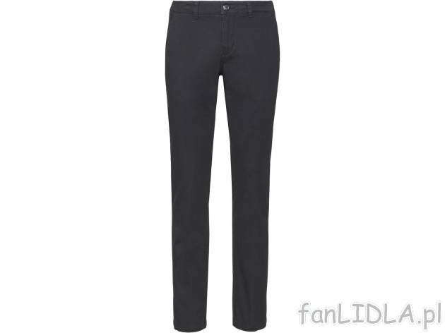 Spodnie , cena 44,99 PLN  
-  98% bawełny, 2% elastanu (LYCRA®) 
-  rozmiary: 50-56