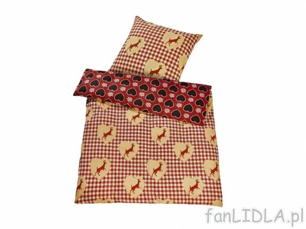 Pościel dwustronna z miękkiego jerseyu 140 x 200 cm Meradiso, cena 77,00 PLN za ...