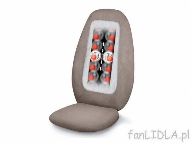 Nakładka masująca shiatsu z funkcją ogrzewania Sanitas, cena 249,00 PLN za 1 ...