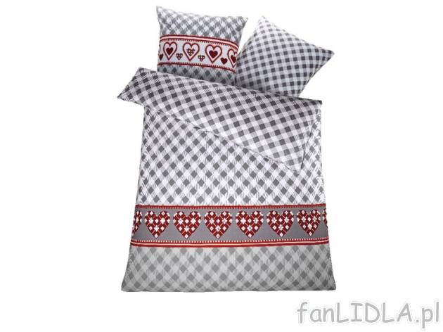 Pościel dwustronna z miękkiego jerseyu 220 x 200 cm Meradiso, cena 119,00 PLN ...