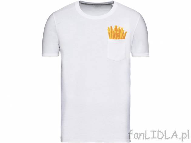T-shirt męski , cena 22,99 PLN  
-  rozmiary: M-XL
-  zabawny nadruk na piersi